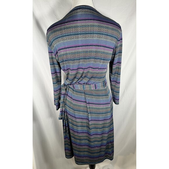 TAHARI ARTHUR S. LEVINE Silky Wrap Dress Size 2 - Picture 2 of 7